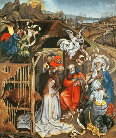 Natividad, c.1425 de Master of Flémalle